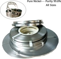 0-12x8mmx10M Saf Nikel Şerit %99 -96 Yüksek Saflıkta - 2