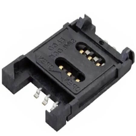 009162006301150 CONNECTOR SIM CARD 6PIN RIGHT ANGLE - 1