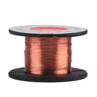 0.1mm Bakır Lehim Lehimleme Teli PPA Emaye Makara Teli Tamir Kablosu 11.5 M/Rulo Doğrudan Lehimlenebilir - 1