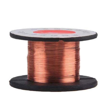 0.1mm Copper Solder Soldering Wire PPA Enamelled Reel Wire Repair Cable Free Scratch 11.5M/Roll Can be Soldered Directly - 1