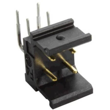 02519041201 CON.T.B. 4PIN(2x2) THT R/A MALE - 1