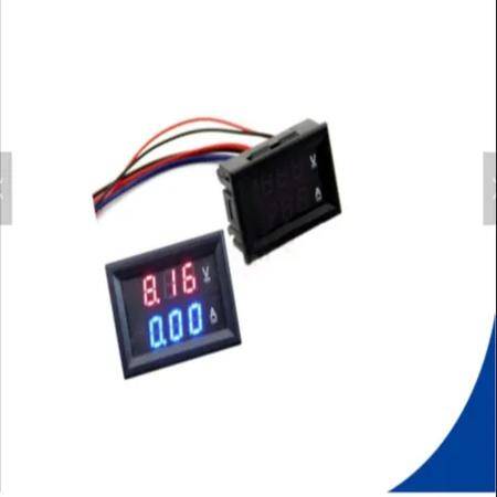 0.28 Inch 100V 100A Dual Led Voltmeter Ammeter Blue+Red - 1