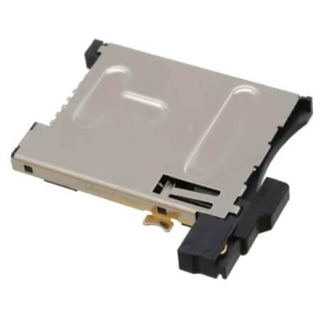 055036006202862+ CONNECTOR SIM CARD PUSH-PUSH R/A SMD - 1