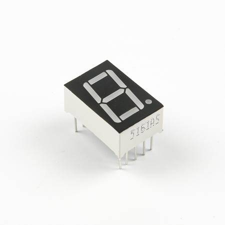 0.56 Inch Red 1 Digit 7 Segment Led Display 10 Pin Common Anode (CA) - 2
