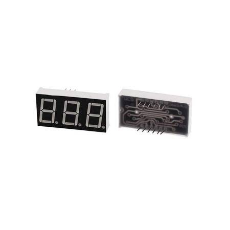 0.56 Inch Red 3 Digit 7 Segment Led Display CC 12 Pin - 2