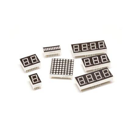 0.56 Inch Red 3 Digit 7 Segment Led Display CC 12 Pin - 4
