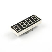 0.56 Inch With Clock Red 4 Digit 7 Segment Led Display CC 12 Pin - 2
