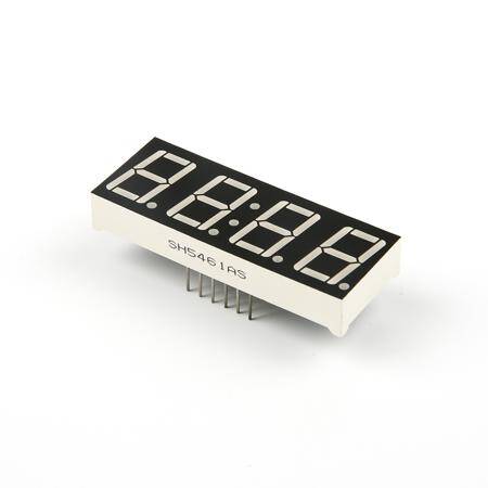 0.56 Inch With Clock Red 4 Digit 7 Segment Led Display CC 12 Pin - 3