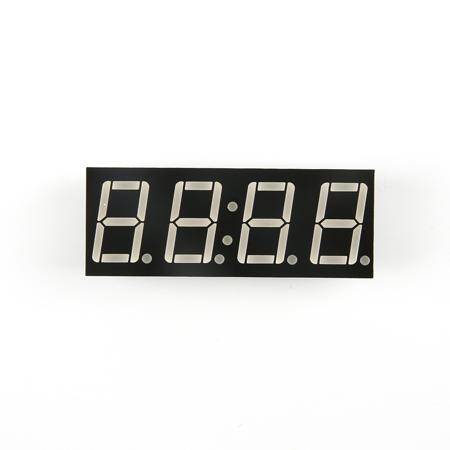 0.56 Inch With Clock Red 4 Digit 7 Segment Led Display CC 12 Pin - 5