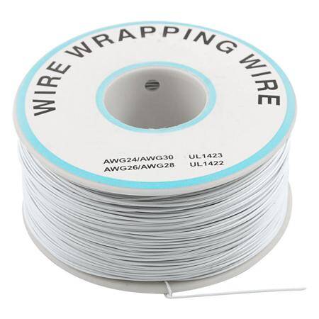 0.5mm Bakır Tel 30AWG 230m Beyaz - 2