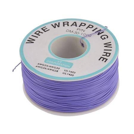 0.5mm Copper Wire OK Line 30AWG 230m Purple - 2
