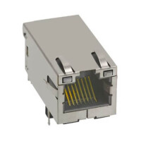 0826-1L1T-57-F CONNECTOR MAGJACK 1PORT 100 BASE-T - 1