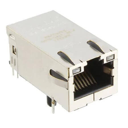 0826-1X1T-32-F CONNECTOR JACK 1PORT 1000 BASE-T PCB - 1