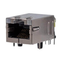 08B0-1X1T-36-F CONNECTOR MAGJACK 1PORT 100 BASE-T - 1