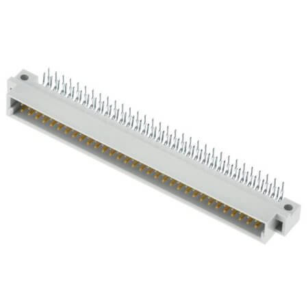 09021646921 CONN DIN 64PIN 2.54MM THT R/A TYPE B MALE - 1