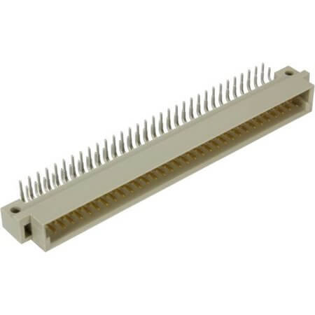 09026646921 CONN. DIN 64PIN 2.54mm THT R/A MALE - 1