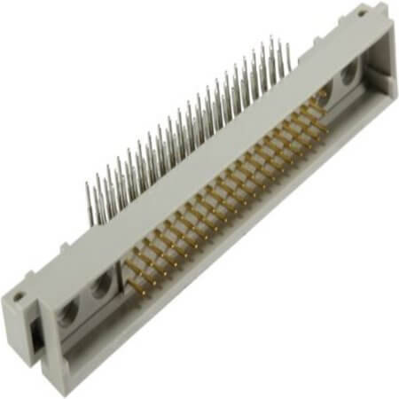 09031607901 CONN. DIN 64PIN 2.54mm/7.62mm THT R/A MALE - 1