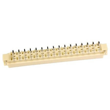09043326919 CONN. DIN 32PIN 5.08mm THT R/A MALE - 1