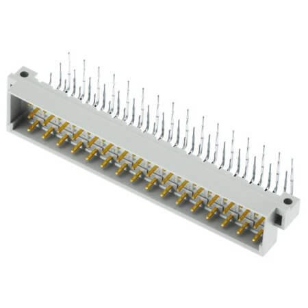 09051486921 CONN DIN 48PIN 5.08MM THT R/A TYPE E MALE - 1