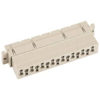 09060152813 CONN. DIN 15PIN 10.16mm PANEL MOUNT FEMALE - 1