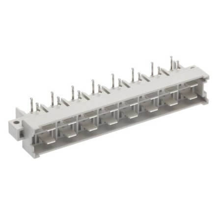09061162511 CONN. DIN 16PIN 5.08mm/10.16mm THT R/A MALE - 1