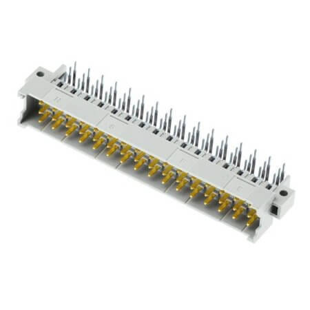09061326931 CONN. DIN 48PIN 2.54mm/5.08mm THT R/A MALE - 1