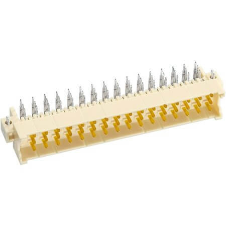 09063486951 CONN. DIN 48PIN 2.54mm/5.08mm THT R/A MALE - 1