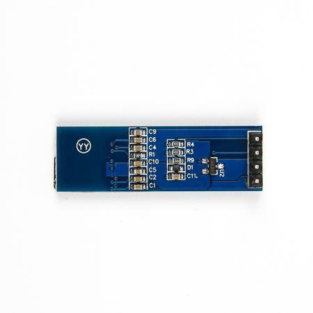 0.91 inch 128x32 I2C IIC Serial OLED LCD Display Module(With GND VCC) White SSD1306 Chip - 1