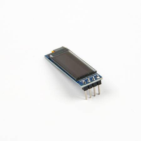 0.91 inch 128x32 I2C IIC Serial OLED LCD Display Module(With GND VCC) White SSD1306 Chip - 5