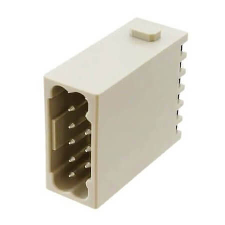 09140122632 MODULE MALE 12POS PUSH IN LOCK - 1