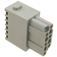 09140122732 MODULE FEMALE 12POS PUSH IN LOCK - 1
