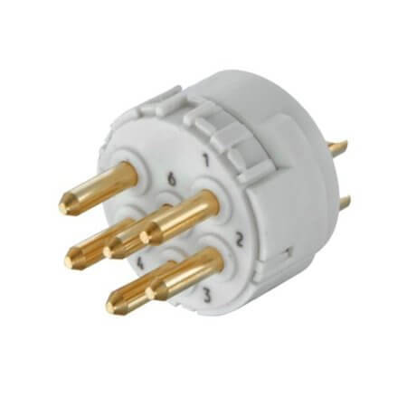 09151062602 CONNECTOR MICRO JACK 6PIN INSERT, MALE PINS - 1