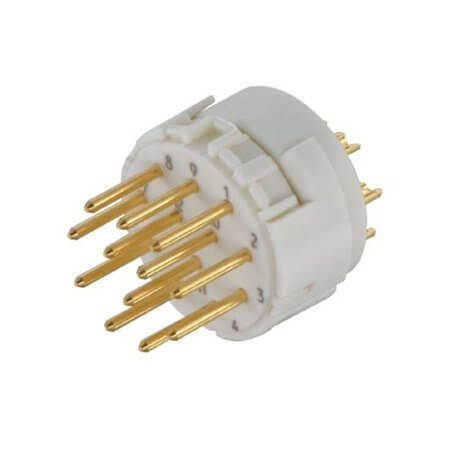 09151122602 CONNECTOR MICRO JACK 12PIN INSERT, MALE PINS - 1