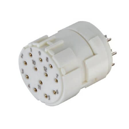 09151122702 CONNECTOR MICRO JACK 12PIN INSERT, FEMALE SOCKETS - 1