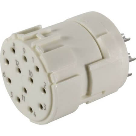 09151122712 CONNECTOR MICRO JACK 12PIN MALE - 1
