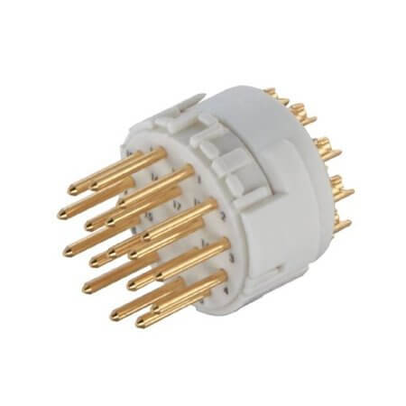 09151172602 CONNECTOR MICRO JACK 17PIN INSERT, MALE PINS - 1