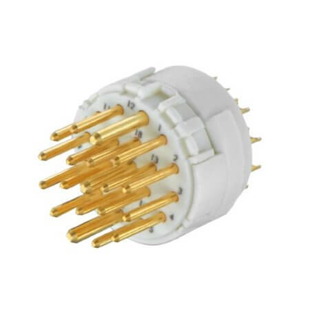 09151192602 CONNECTOR MICRO JACK 19PIN INSERT, MALE PINS - 1