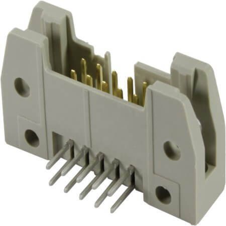 09185106921 BOX HEADER LOCKED 10PIN(2x5) 2.54mm THT R/A - 1