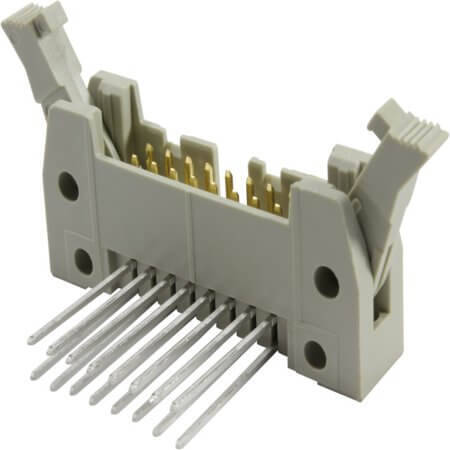 09185106926 BOX HEADER LOCKED 10PIN(2x5) 2.54mm THT R/A - 1