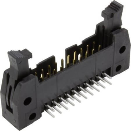 09185107903 BOX HEADER LOCKED 10PIN(2x5) 2.54mm THT R/A - 1
