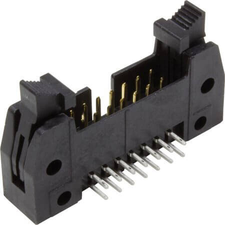 09185146913001 BOX HEADER LOCKED 14PIN(2x7) 2.54mm THT R/A - 1