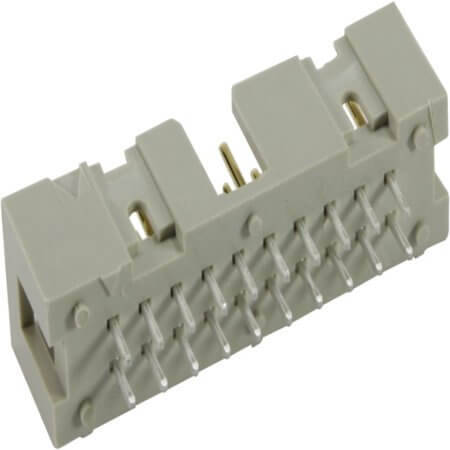 09185167324 BOX HEADER 2.54mm 16PIN(2x8) THT V/A GRAY H:8.90mm - 1