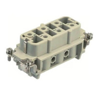 09310062701 INSERT FEMALE 6POS+1GND SCREW - 1