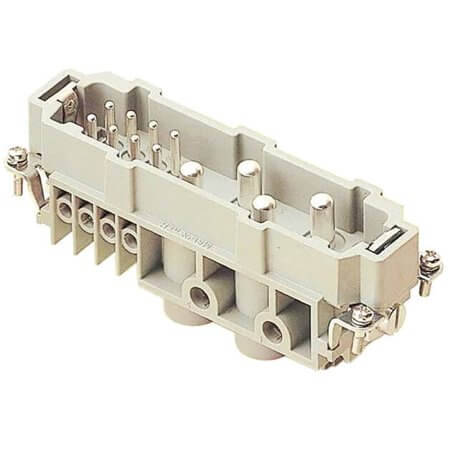 09380122601 INSERT MALE 4+8POS+1GND SCREW - 1