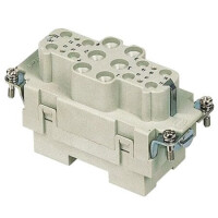 09380182701 INSERT FEMALE 6+12POS+1GND SCREW - 1