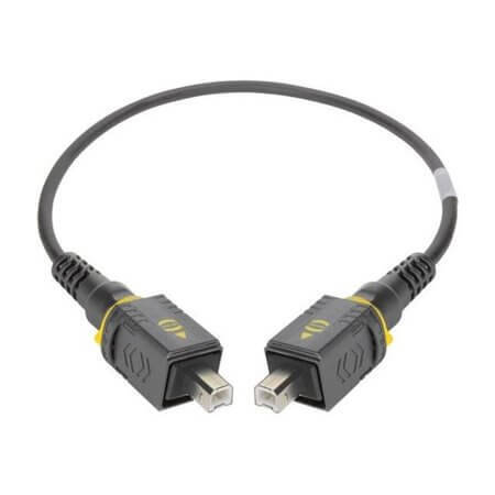 09454453903 USB CABLE PushPull(V4) 2MT USB2.0 TypeB MALE-MALE - 1