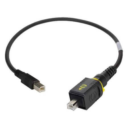 09454453911 USB CABLE PushPull(V4) 1MT USB2.0 TypeB MALE-MALE - 1