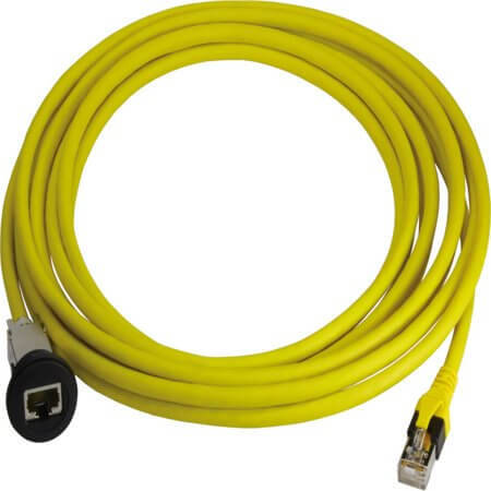 09454521546 MODULAR CABLE CAT6 8P8C (RJ45,Ethernet) 5mt - 1