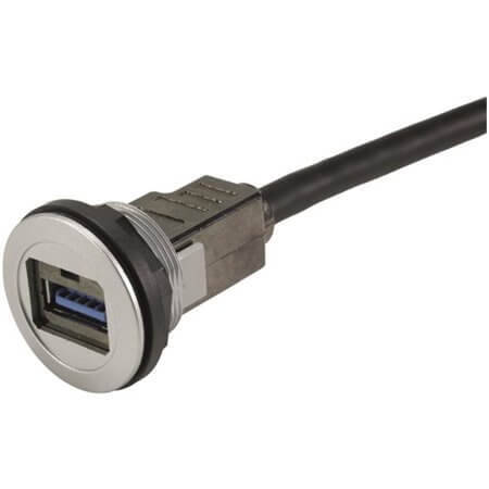 09454521933 USB CABLE HAR-PORT 2MT USB3.0 TypeA MALE-FEMAL - 1