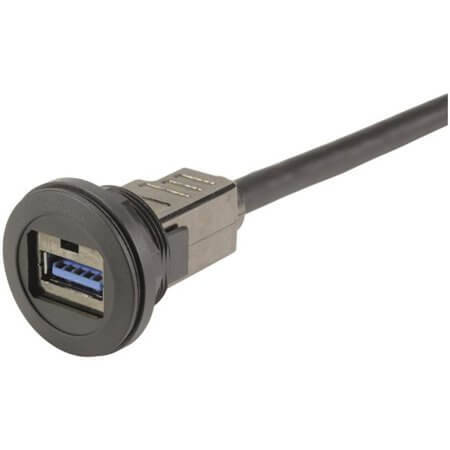 09454521974 USB CABLE HAR-PORT 3MT USB3.0 TypeA MALE-FEMALE - 1